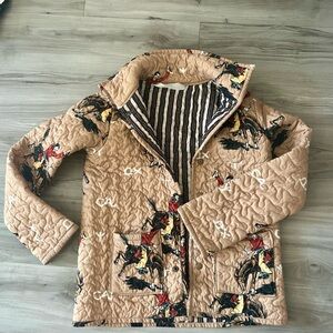 Western rodeo quilted jacket